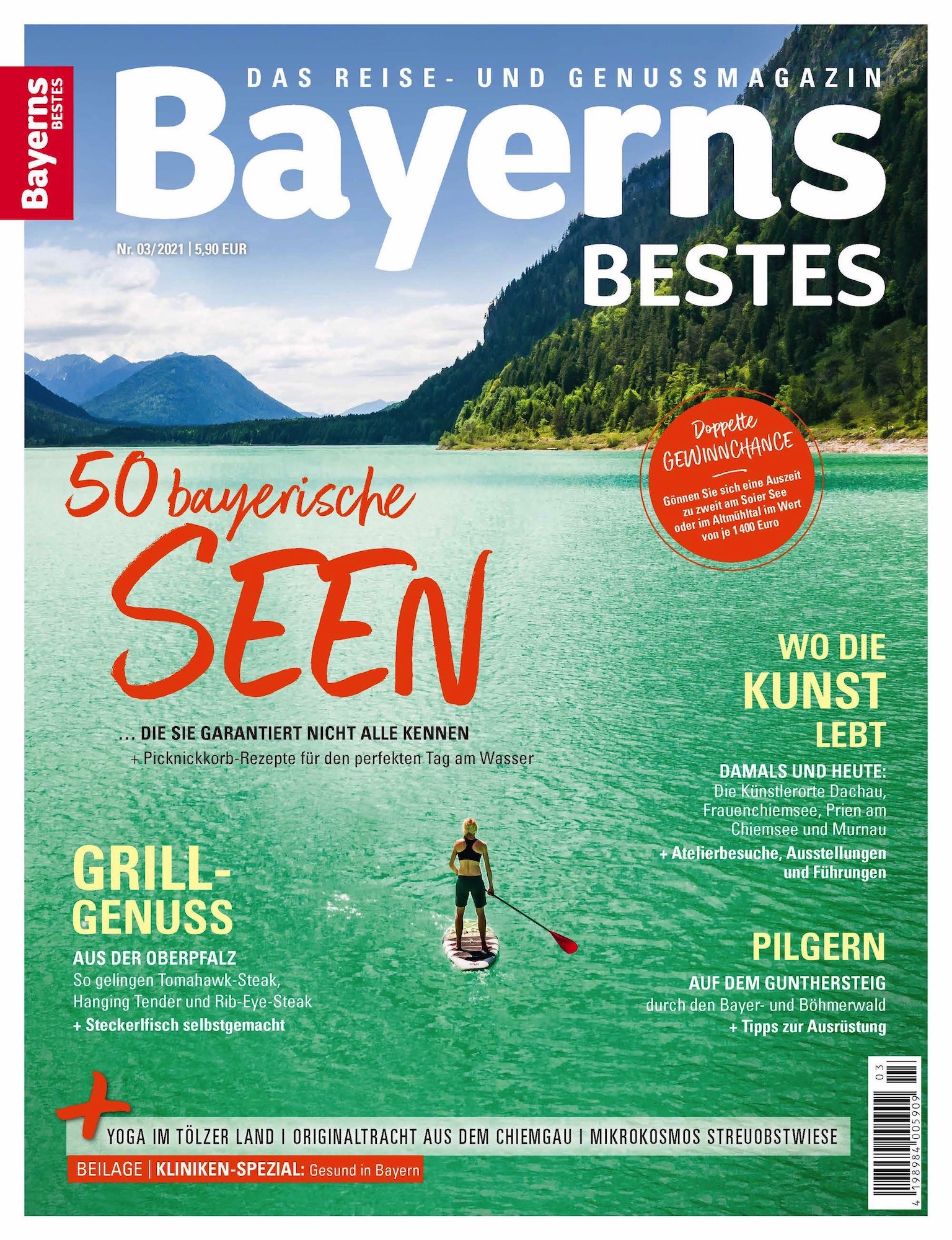 50 bayerische Seen - Ausgabe 03/2021 50 bayerische Seen - Ausgabe 03/2021