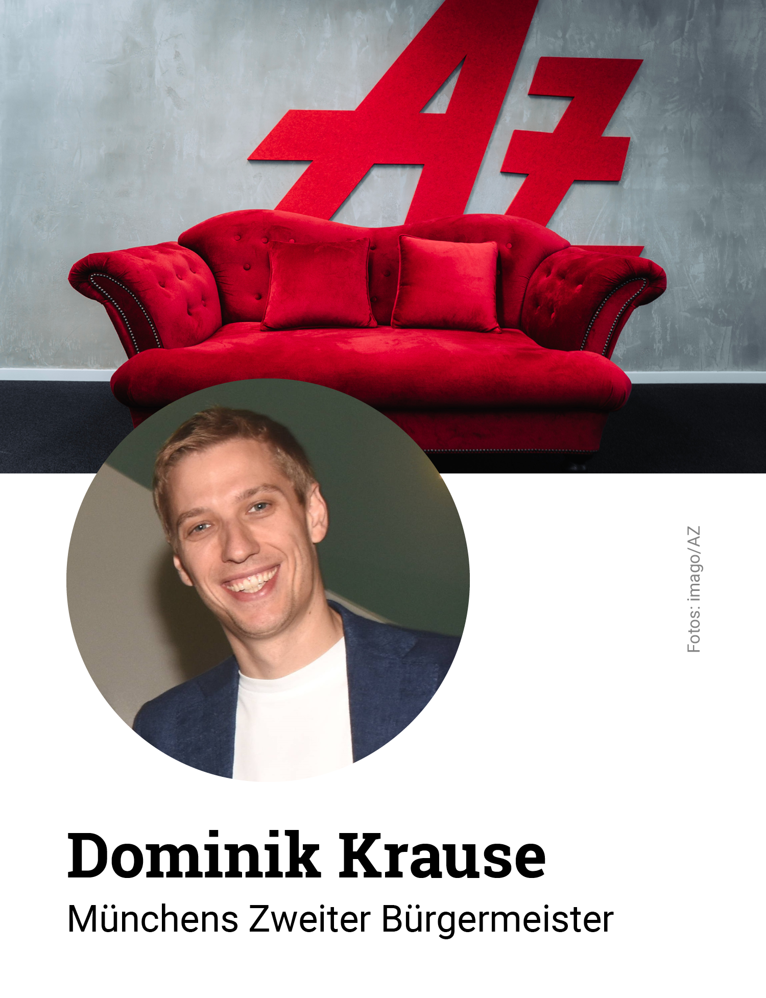 Das AZ-Sofa mit Dominik Krause – am 14.11.2025 Das AZ-Sofa mit Dominik Krause – am 14.11.2025